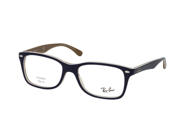 Ray-Ban RX 5228 8119 large, including lenses, RECTANGLE Glasses, UNISEX