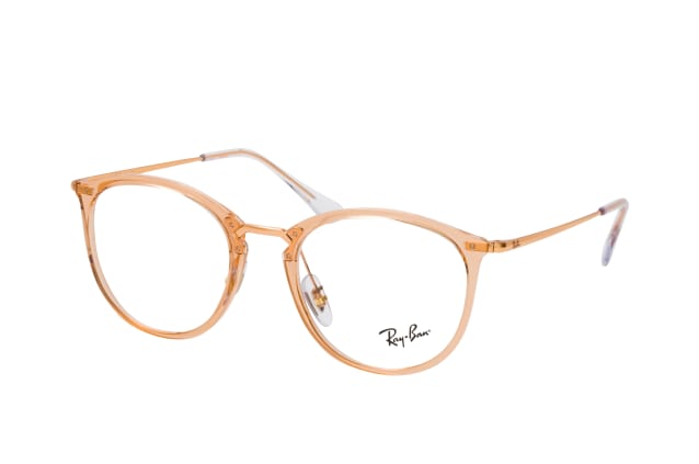 Ray-Ban RX 7140 8124 large, including lenses, ROUND Glasses, FEMALE