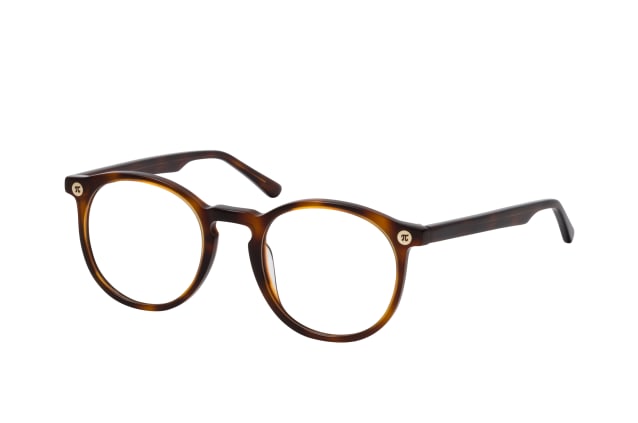 Prinz Pi x Mister Spex Amalfi havana, including lenses, ROUND Glasses, MALE