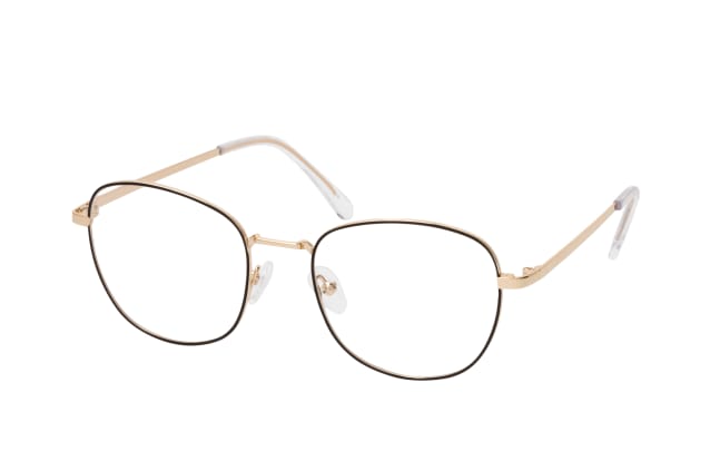 Mister Spex Collection Gracelyn H13, including lenses, SQUARE Glasses, FEMALE