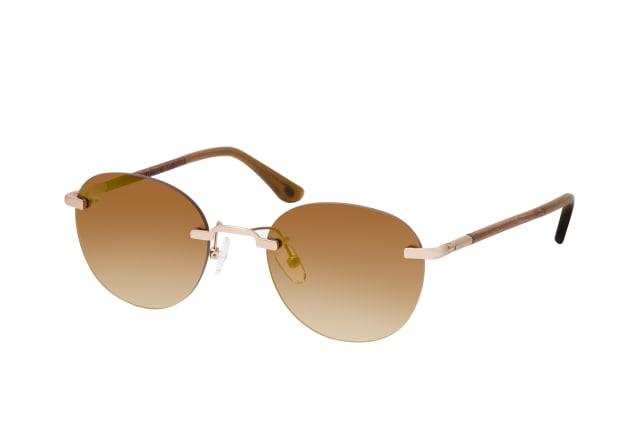 WOOD FELLAS GAZE 11721 6872, ROUND Sunglasses, UNISEX, available with prescription