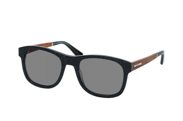 WOOD FELLAS MIRROR 11719 6954, SQUARE Sunglasses, MALE, available with prescription