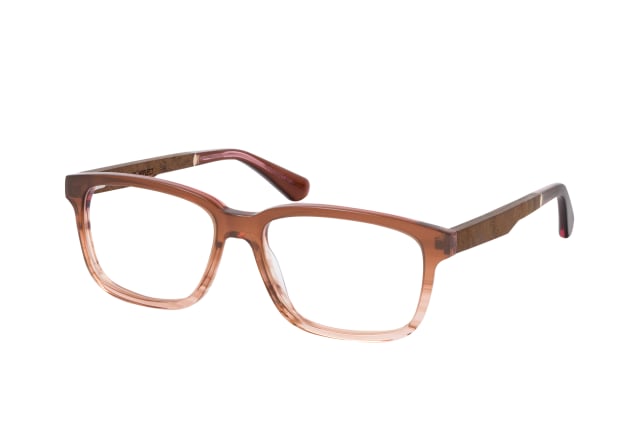 WOOD FELLAS REFLECT 11039 6966, including lenses, RECTANGLE Glasses, MALE