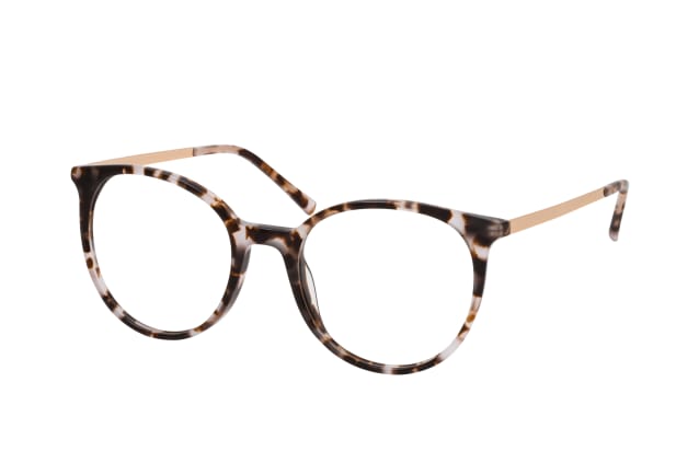 Mister Spex Collection Liza 1254 R22, including lenses, ROUND Glasses, FEMALE