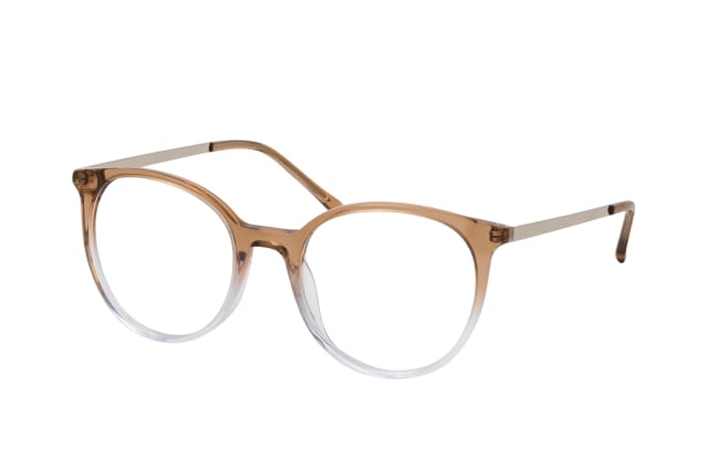 Mister Spex Collection Liza 1254 Q13, including lenses, ROUND Glasses, FEMALE