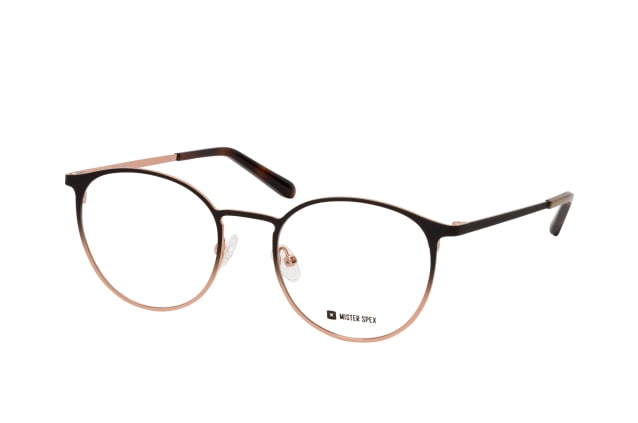 Mister Spex Collection Trey 1083 K14, including lenses, ROUND Glasses, FEMALE