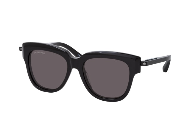 Balenciaga BB 0160S 001, SQUARE Sunglasses, FEMALE