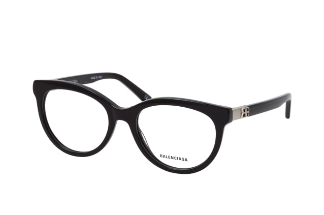 Balenciaga BB 0185O 001, including lenses, ROUND Glasses, FEMALE