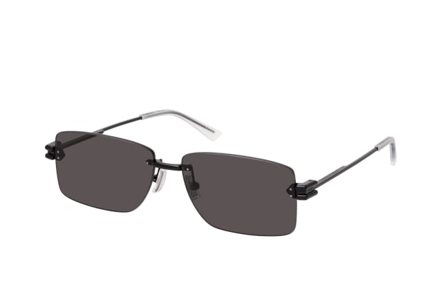 Bottega Veneta BV 1126S 001, RECTANGLE Sunglasses, MALE Bottega Veneta BV 1126S 001, RECTANGLE Sunglasses, MALE