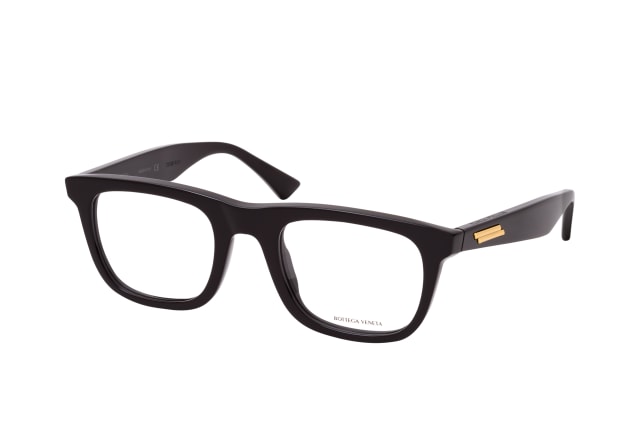 Bottega Veneta BV 1129O 001, including lenses, SQUARE Glasses, MALE