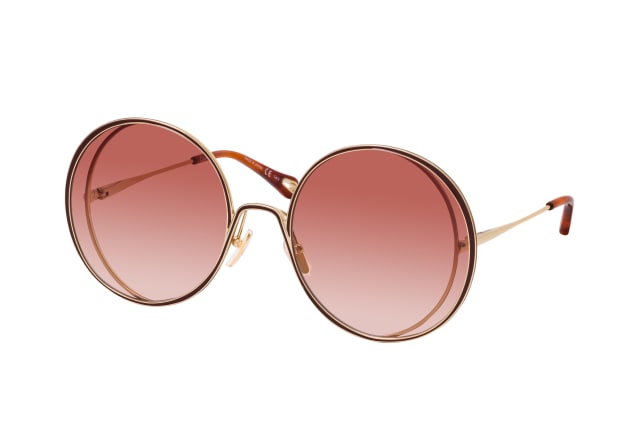 Chloé CH 0037S 005, ROUND Sunglasses, FEMALE