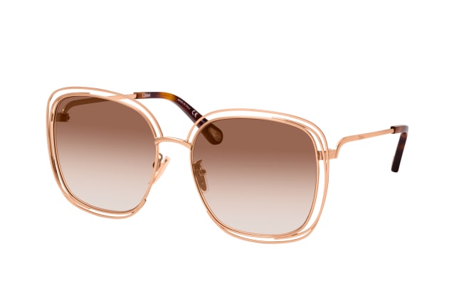 Chloé CH 0077SK 002, BUTTERFLY Sunglasses, FEMALE