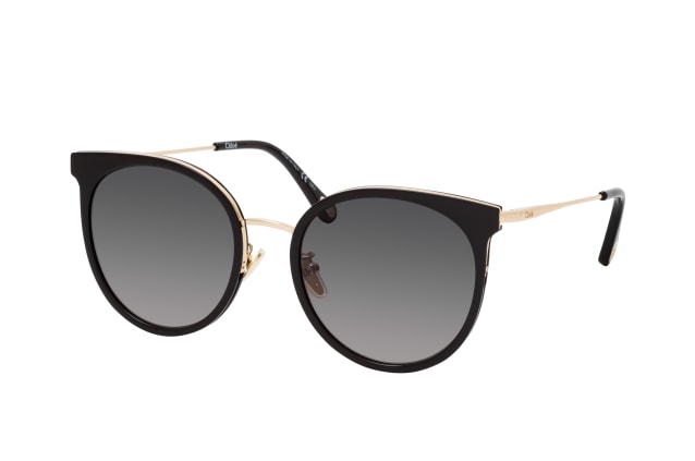 Chloé CH 0060SK 001, ROUND Sunglasses, FEMALE