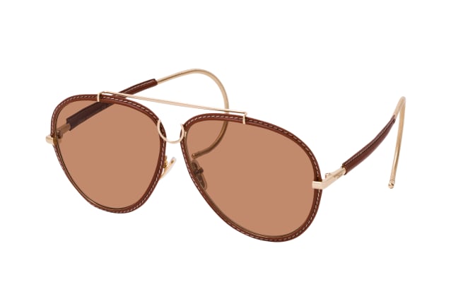 Chloé CH 0080S 004, AVIATOR Sunglasses, FEMALE