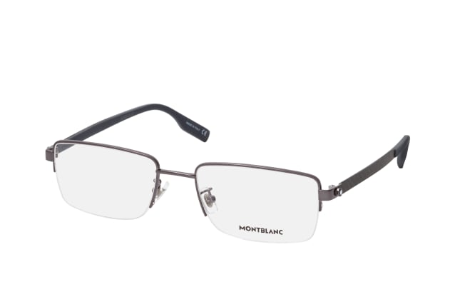 MONTBLANC MB 0188O 006, including lenses, RECTANGLE Glasses, MALE