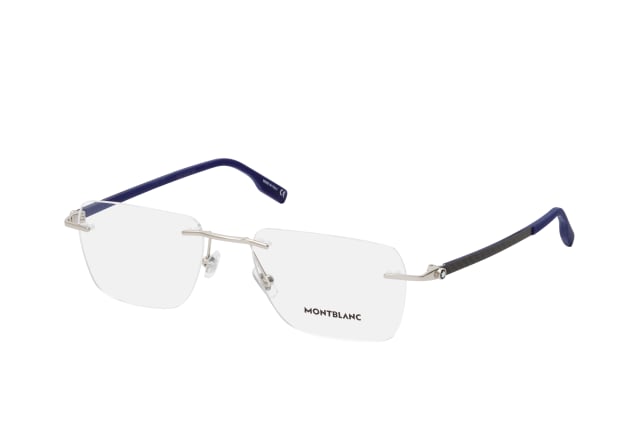 MONTBLANC MB 0185O 002, including lenses, SQUARE Glasses, MALE
