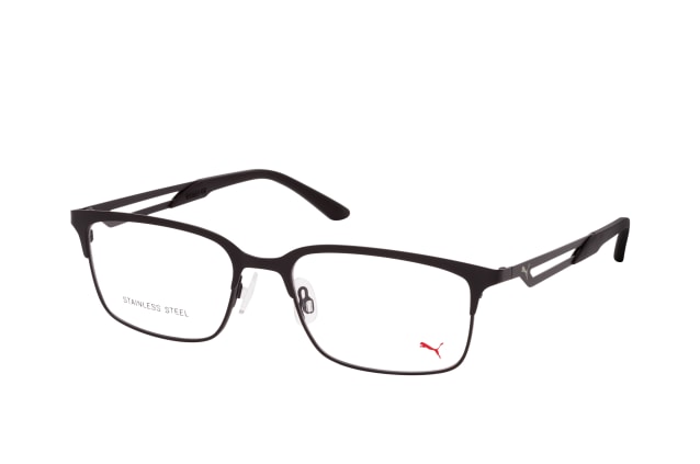 Puma PU 0350O 001, including lenses, RECTANGLE Glasses, MALE