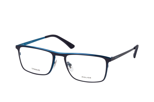 Police VPLB 59 0666, including lenses, RECTANGLE Glasses, MALE