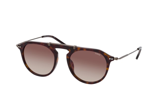 lozza padova 5 sl 4261 0722, round sunglasses, unisex, available with prescription
