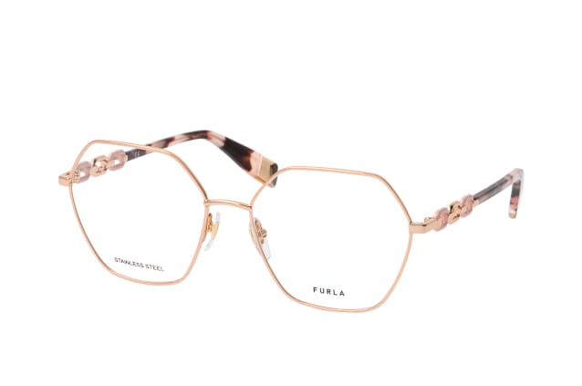Furla VFU 542 08FC, including lenses, SQUARE Glasses, FEMALE