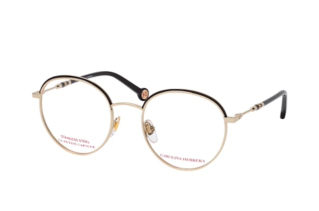 Carolina Herrera VHE 186L 0301, including lenses, ROUND Glasses, FEMALE
