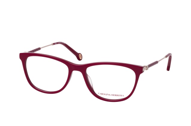 Carolina Herrera VHE 878 08LA, including lenses, SQUARE Glasses, FEMALE