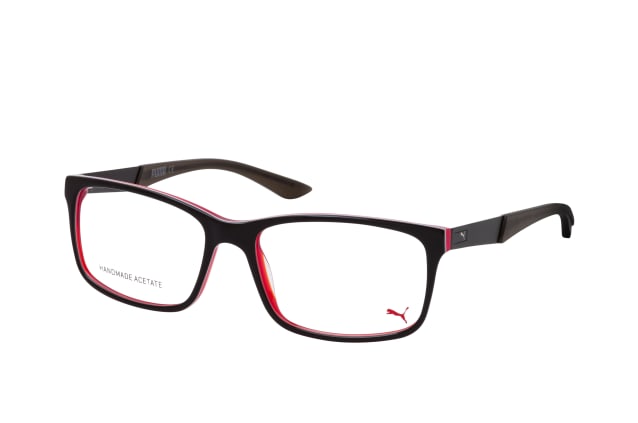 Puma PU 0074O 007, including lenses, RECTANGLE Glasses, MALE