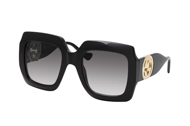 Gucci GG 1022S 001, SQUARE Sunglasses, FEMALE