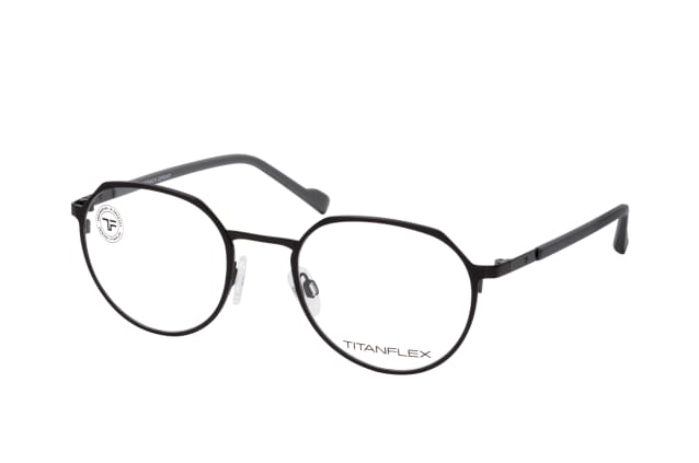 TITANFLEX 820859 10, including lenses, ROUND Glasses, MALE