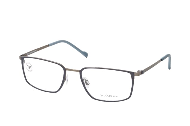 TITANFLEX 850101 37, including lenses, RECTANGLE Glasses, MALE