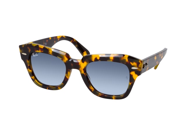 Ray-Ban State Street RB 2186 133286, SQUARE Sunglasses, UNISEX, available with prescription