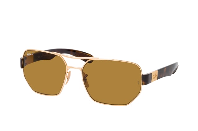 Ray-Ban RB 3672 001/83, AVIATOR Sunglasses, UNISEX, polarised