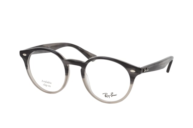 Ray-Ban RX 2180V 8106, including lenses, ROUND Glasses, UNISEX