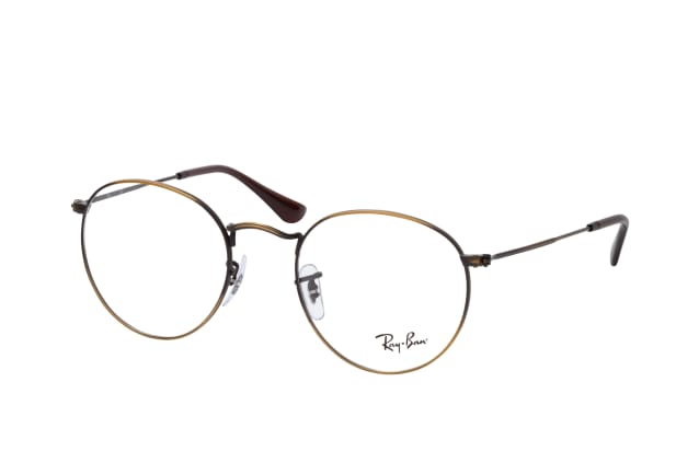 Ray-Ban Round Metal RX 3447V 3117 L, including lenses, ROUND Glasses, UNISEX