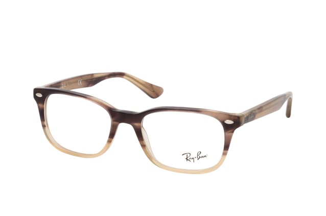 Ray-Ban RX 5375 8107, including lenses, SQUARE Glasses, UNISEX