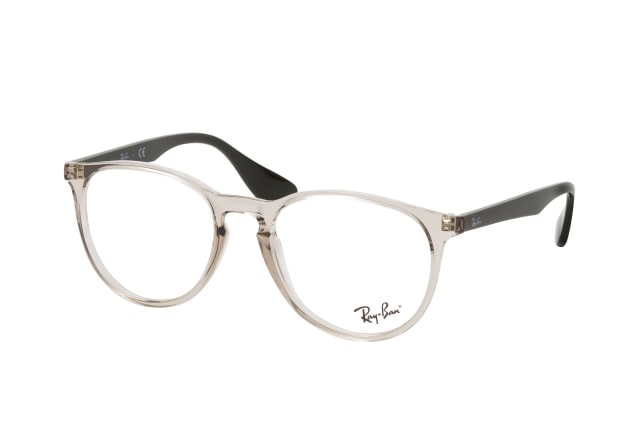 Ray-Ban ERIKA RX 7046 8141 S, including lenses, ROUND Glasses, FEMALE