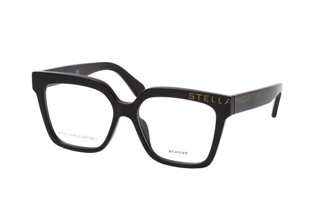 Stella McCartney SC 50025I 001, including lenses, SQUARE Glasses, FEMALE