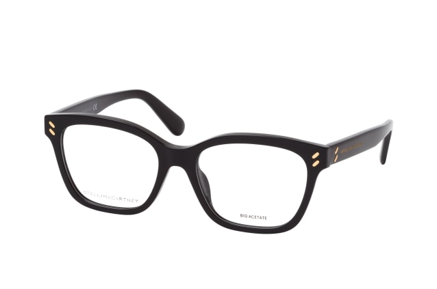 Stella McCartney SC 50028I 001, including lenses, SQUARE Glasses, FEMALE