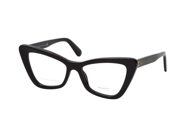 Stella McCartney SC 50021I 001, including lenses, BUTTERFLY Glasses, FEMALE