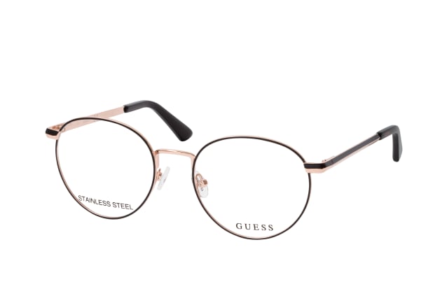 Guess GU 2868 005, including lenses, ROUND Glasses, FEMALE