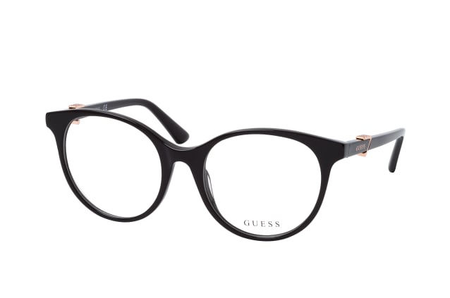 Guess GU 2877 001, including lenses, ROUND Glasses, FEMALE