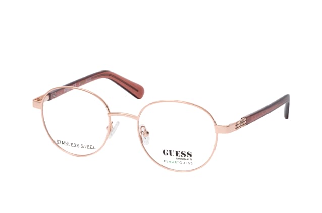 Guess GU 8247 028, including lenses, ROUND Glasses, FEMALE