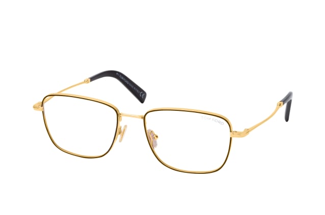 Tom Ford FT 5748-B 001, including lenses, SQUARE Glasses, MALE