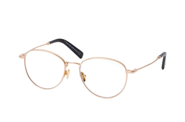Tom Ford FT 5749-B 028, including lenses, ROUND Glasses, MALE