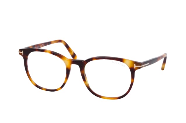 Tom Ford FT 5754-B 053, including lenses, ROUND Glasses, MALE