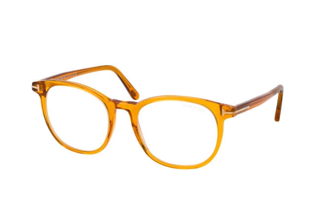 Tom Ford FT 5754-B 041, including lenses, ROUND Glasses, MALE