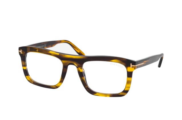 Tom Ford FT 5757-B 055, including lenses, SQUARE Glasses, MALE
