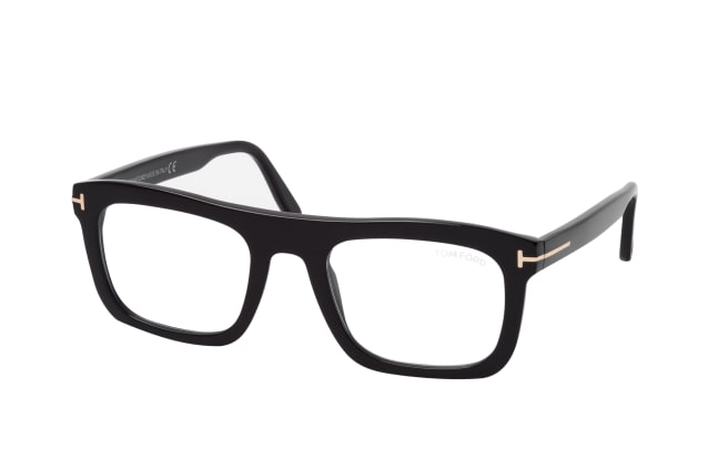 Tom Ford FT 5757-B 001, including lenses, SQUARE Glasses, MALE