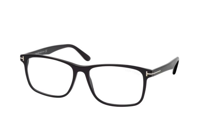 Tom Ford FT 5752-B 001, including lenses, SQUARE Glasses, MALE