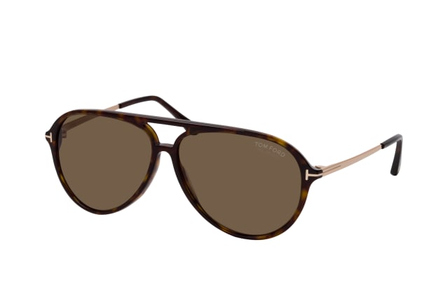 Tom Ford Semson FT 0909 52H, AVIATOR Sunglasses, MALE, polarised